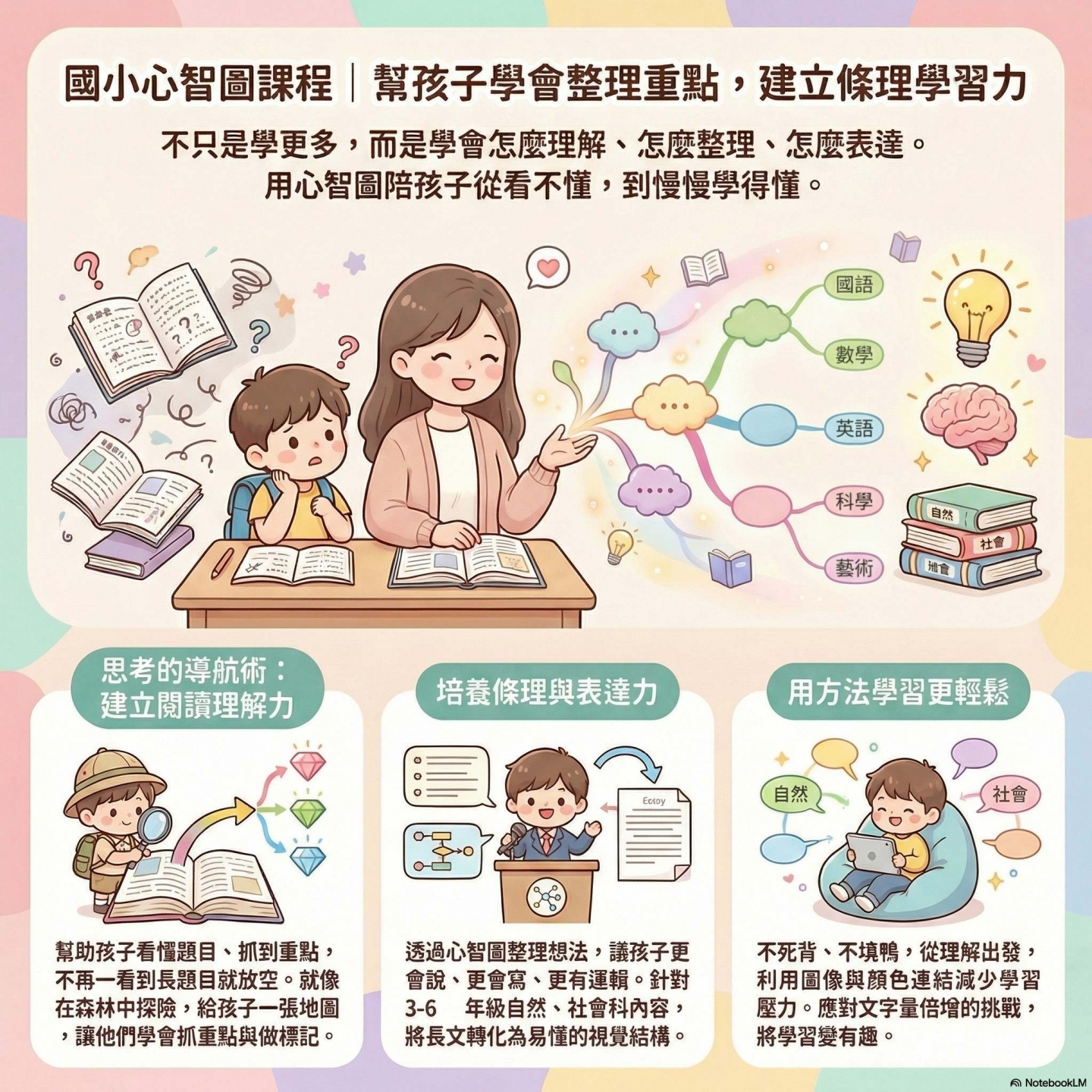 【學習管理】國小心智圖暑期正式班